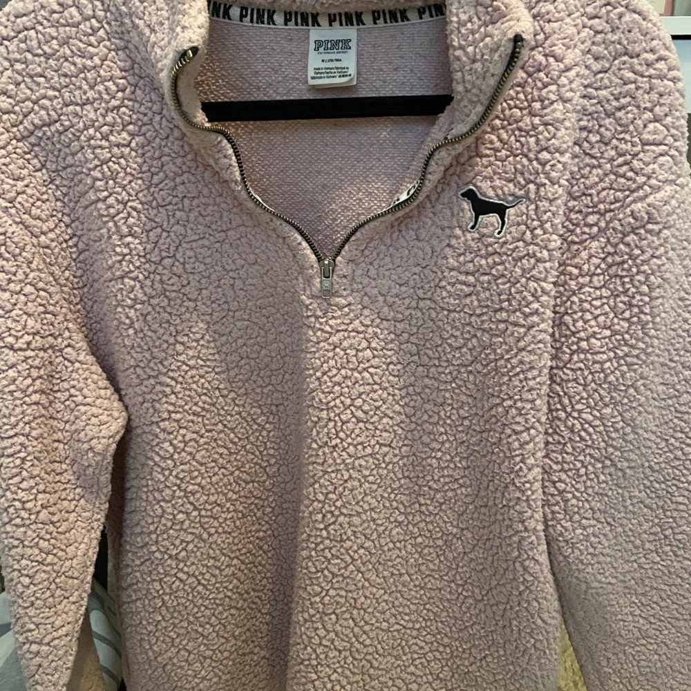 Pink Sherpa jacket